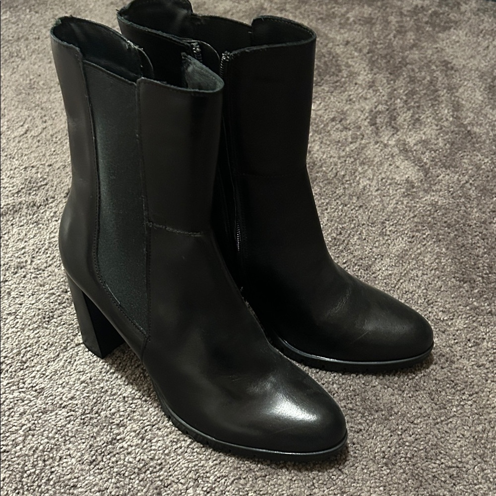 Rizzoli Black Heeled Boots
